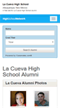 Mobile Screenshot of lacuevahighschool.org